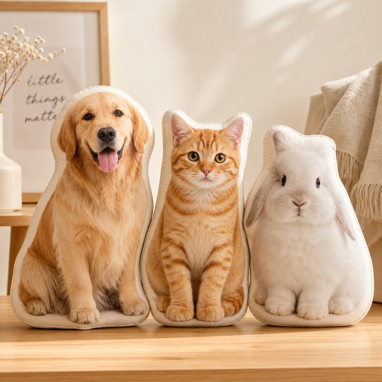 Coussin personnalisé animaux (Général)