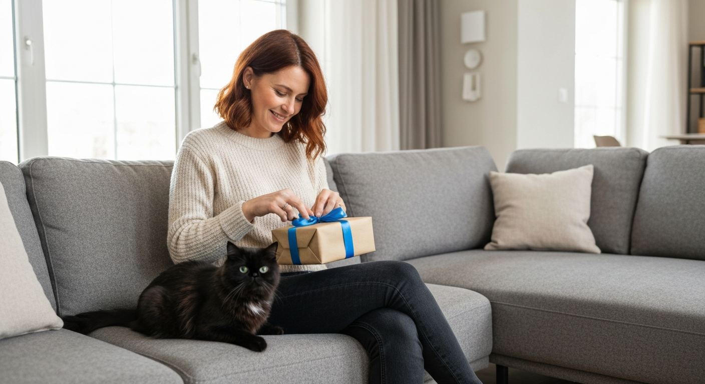 Quels cadeaux touchants offrir à une maman amoureuse de son chat ?